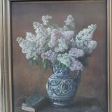 Painting "Lilacs in a vase"