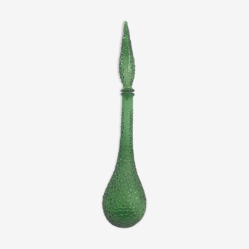 Bouteille carafe italienne Empoli verte