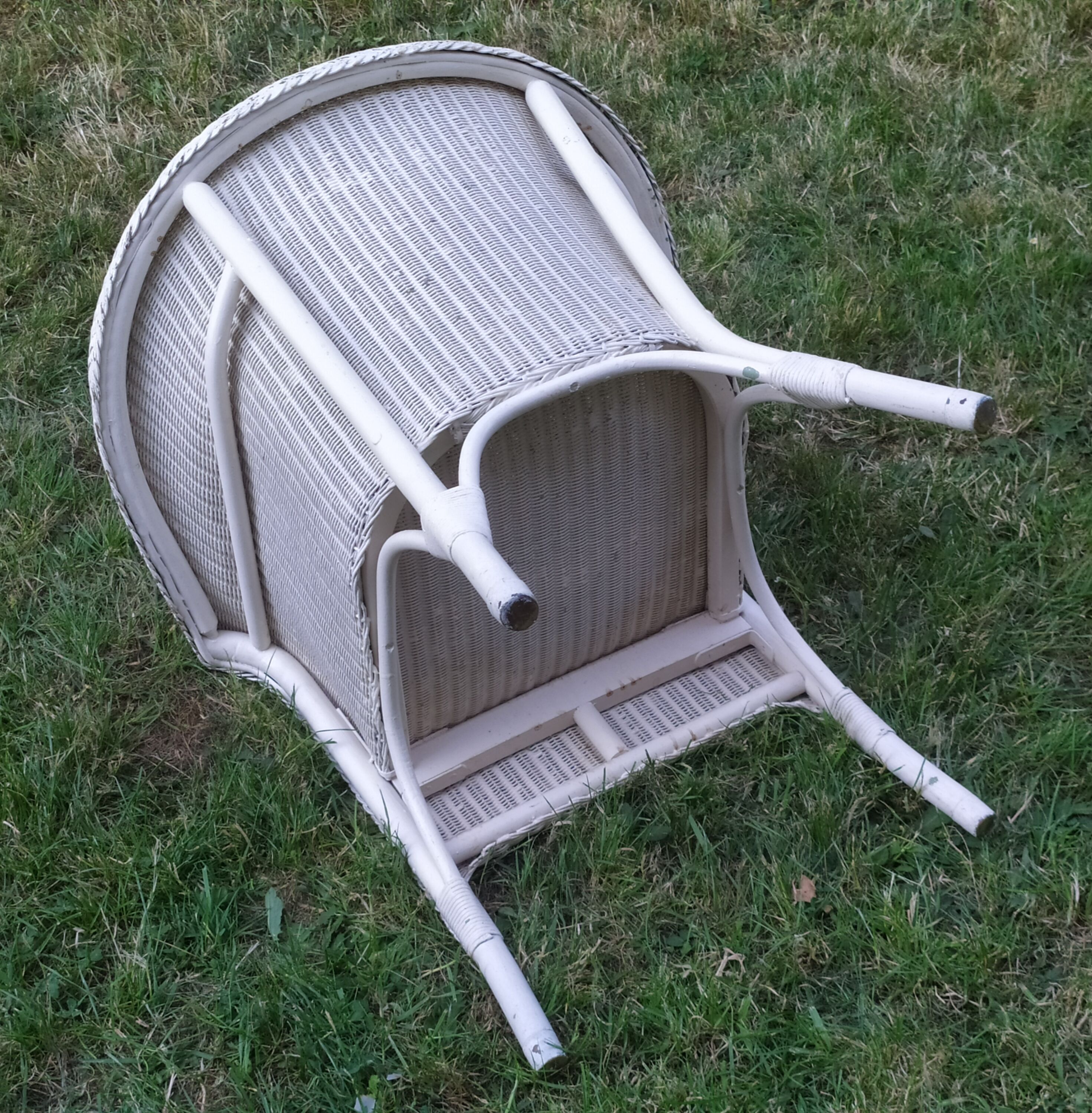 Lloyd Loom armchair