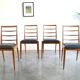 Set of 10 chairs by McIntosh
