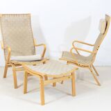 Finn Ostergaard armchairs and ottoman