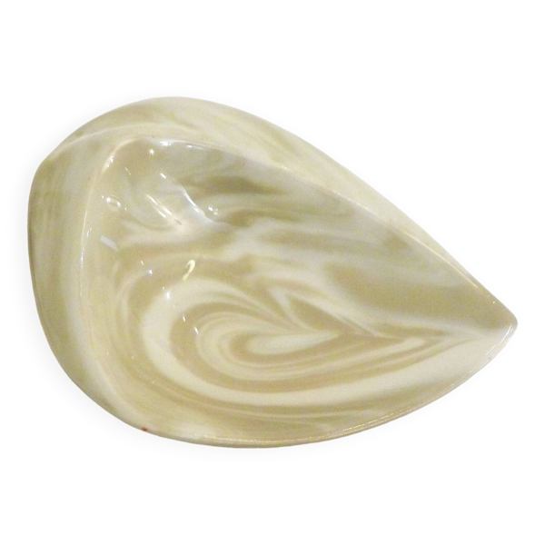 Porte-savon céramique marbrée