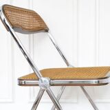 Folding chair - Plia - Castelli - Canework seat redone
