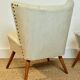 Pair of vintage cocktail armchairs