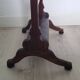 Fireplace or heat screen with leather footrest from the 13th-14th century.