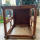 Vintage rattan side table