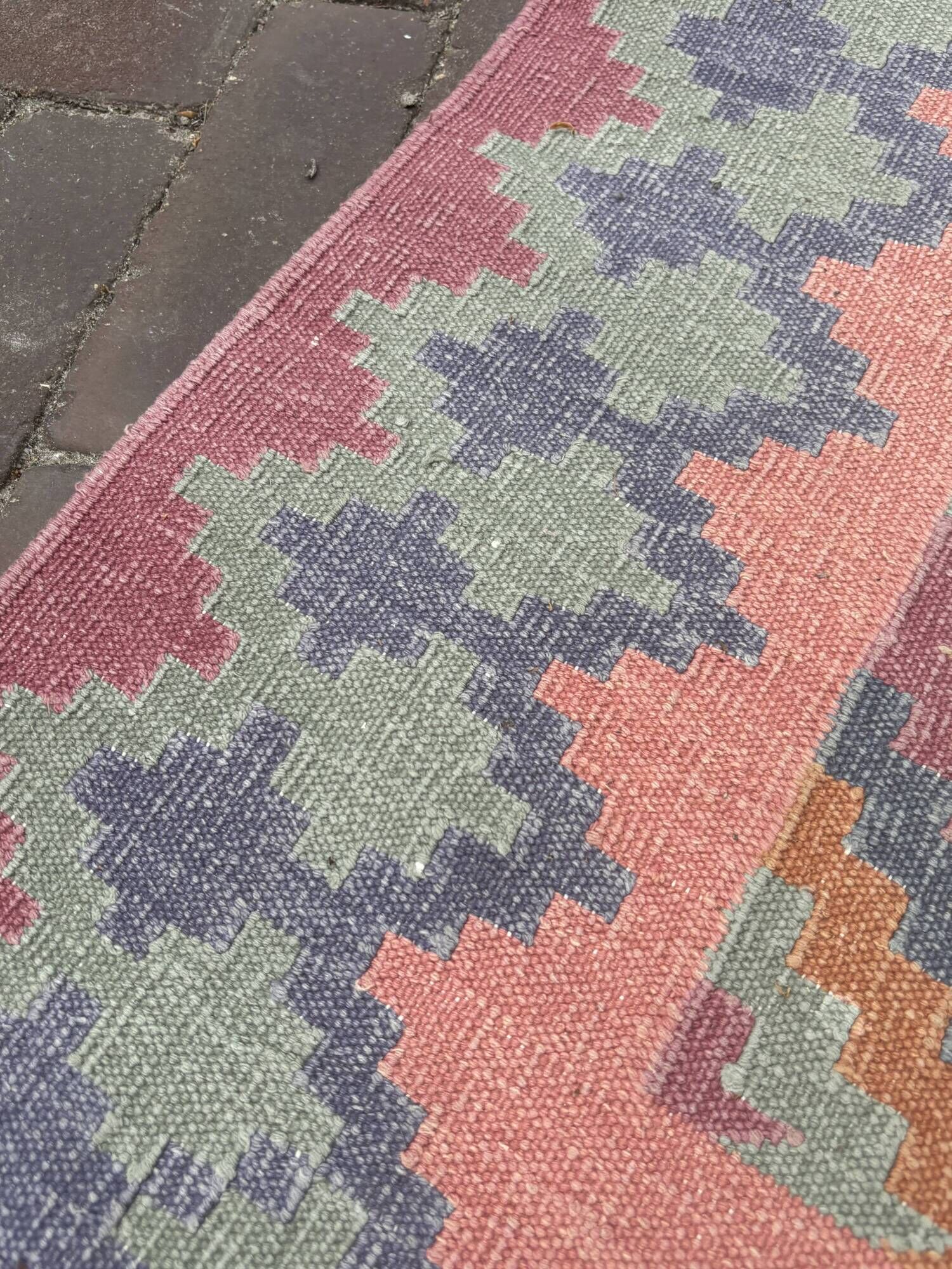 Vintage Kilim Rug – Small Runner 240x76