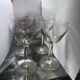 6 crystal glasses