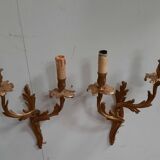 Pair of Louis XV style wall lights