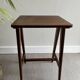 Vintage compass foot sofa end