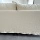 Ivory wild linen Adar caravan sofa