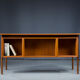 Double-Sided Teak Desk to Arne Vodder from Brouer Møbelfabrik, Denmark, 1960s