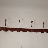 Wall-mounted coat rack