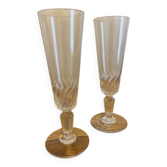 Duo of champagne flutes