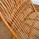 Rattan rocking chair Rohe Noordwolde 50s / 60s