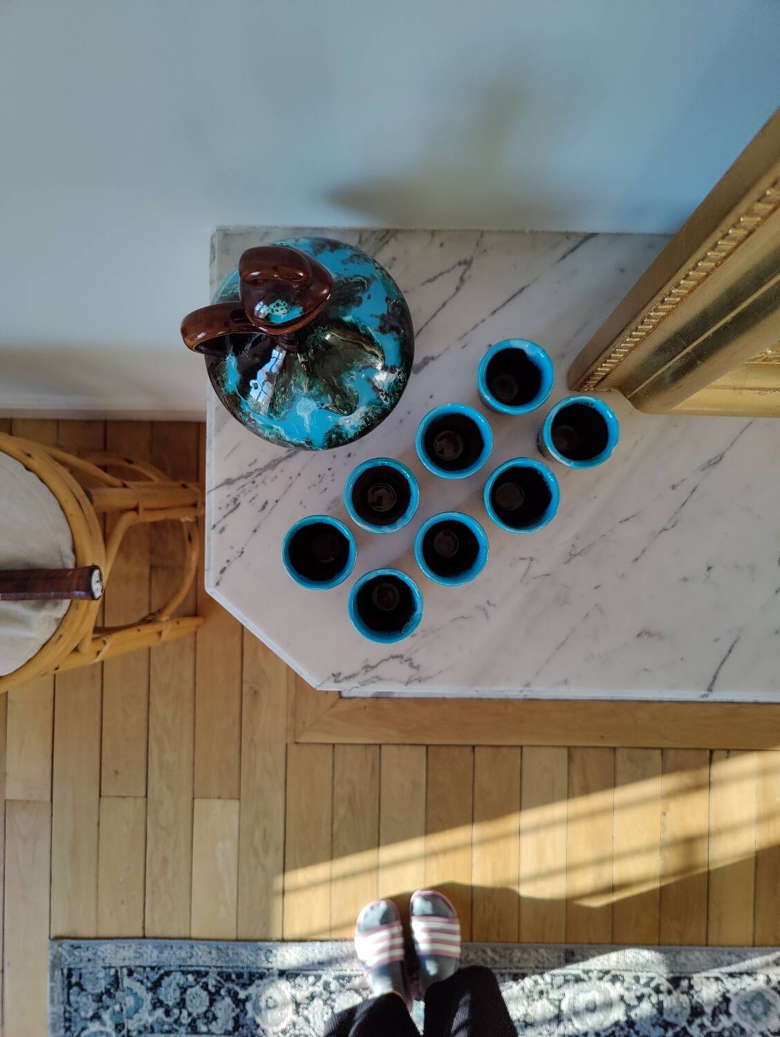 Vallauris liqueur service