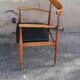 Fauteuil scandinave skai noir