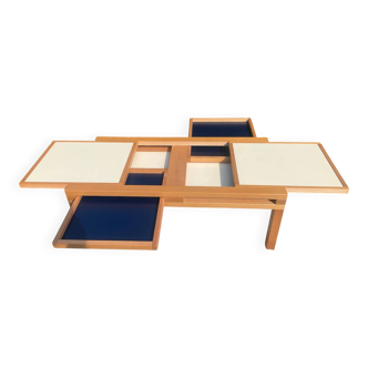 Coffee table by Bernard Vuarnesson for Bellato.