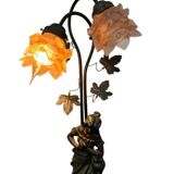 Table lamp in cast iron