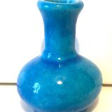 Vase Egyptien Céramique Bleu