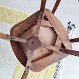 Pair of antique bistro chairs