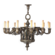 Twelve-arm chandelier, Northern Europe, circa 1900.