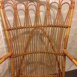 Rattan rocking chair