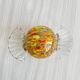 Blown glass paperweight - decorative glass candy.
