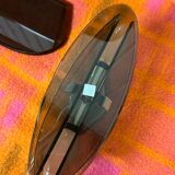 Vintage bathroom double shade mirror