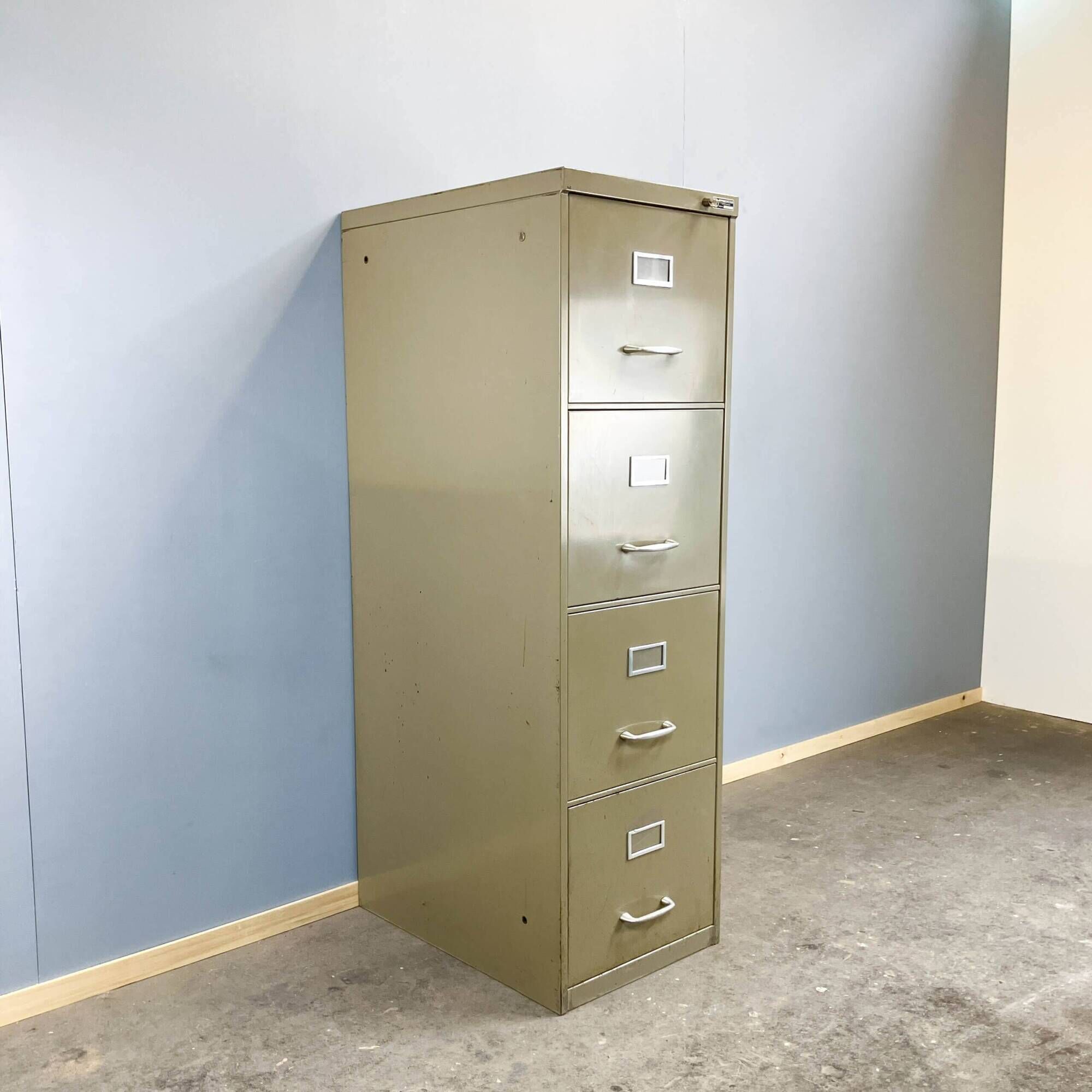 Large office or workshop cupboard by Pohlschröder, lacquered steel, 1970s