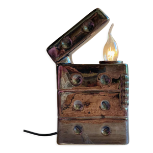 Lampe briquet en céramique - effet