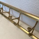 Coat rack in Vintage brass 1930