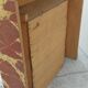 Wooden fireplace imitation marble 1900