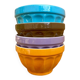 4 bols colorés