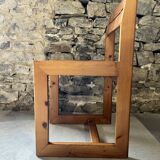 Suite de 4 chaises en pin par André Sornay