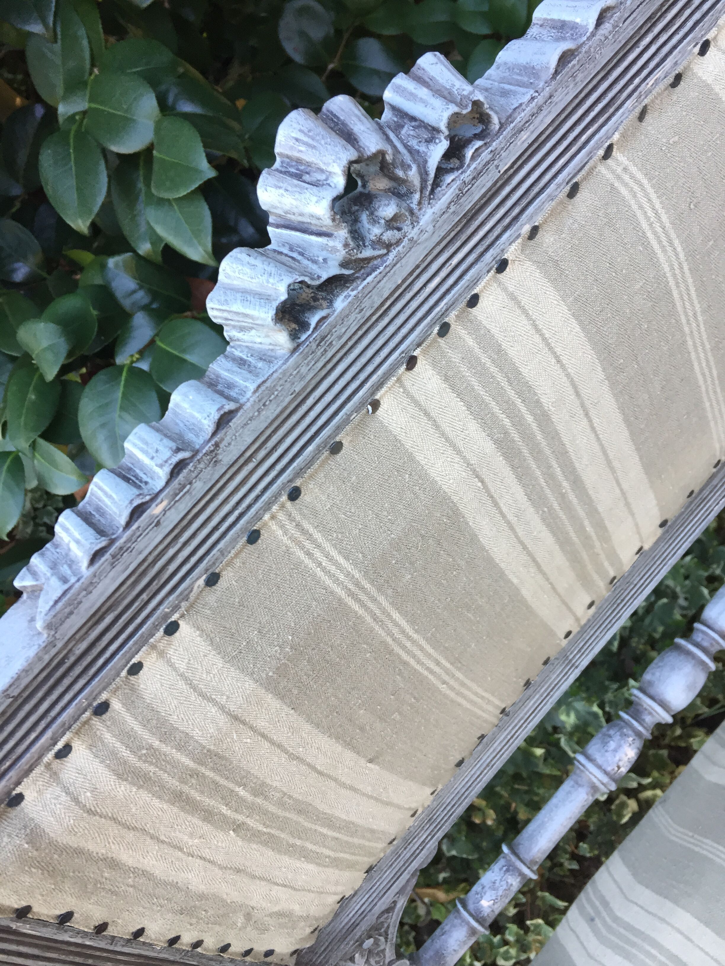 Old Louis XVI style armchair