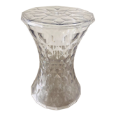 Transparent polycarbonate stool Kartell