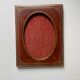 Antique leather with gilding frame measurements 18 cm x 14 cm