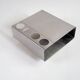 Coffee table/bar in stainless steel, France 1970