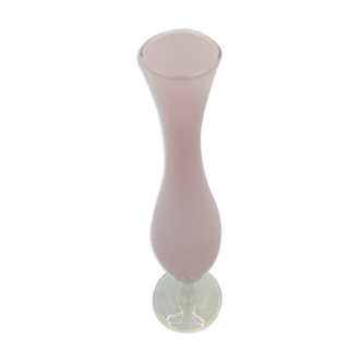 Pink opaline vase