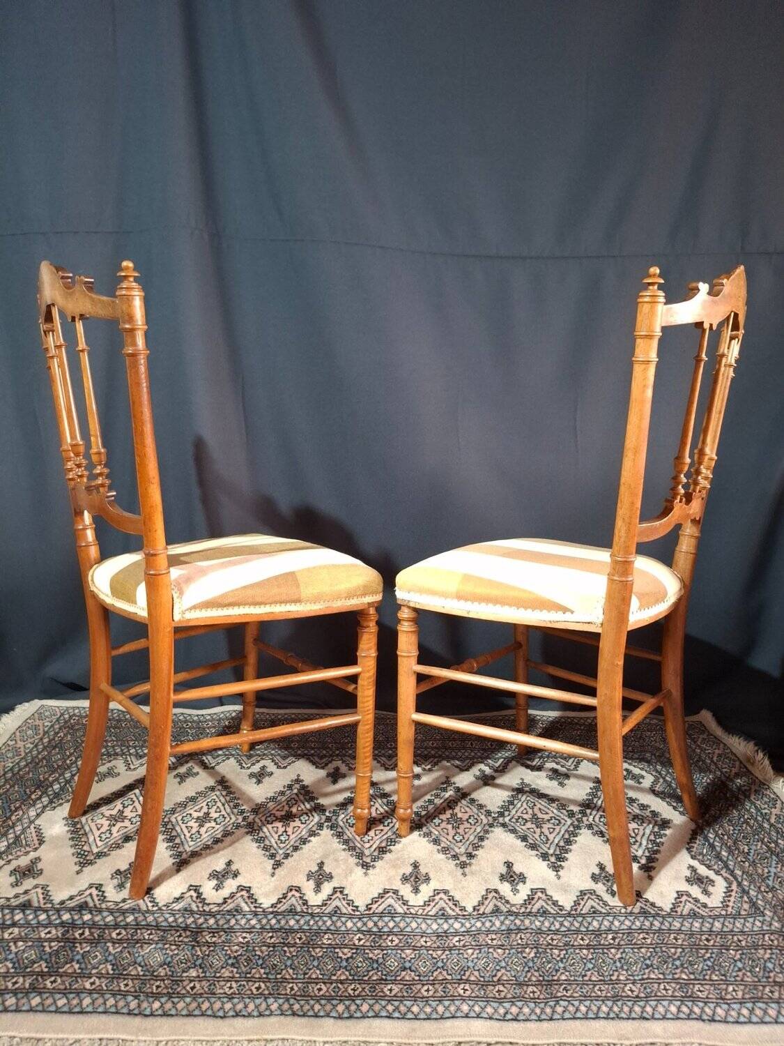 Pair of "flying" chairs