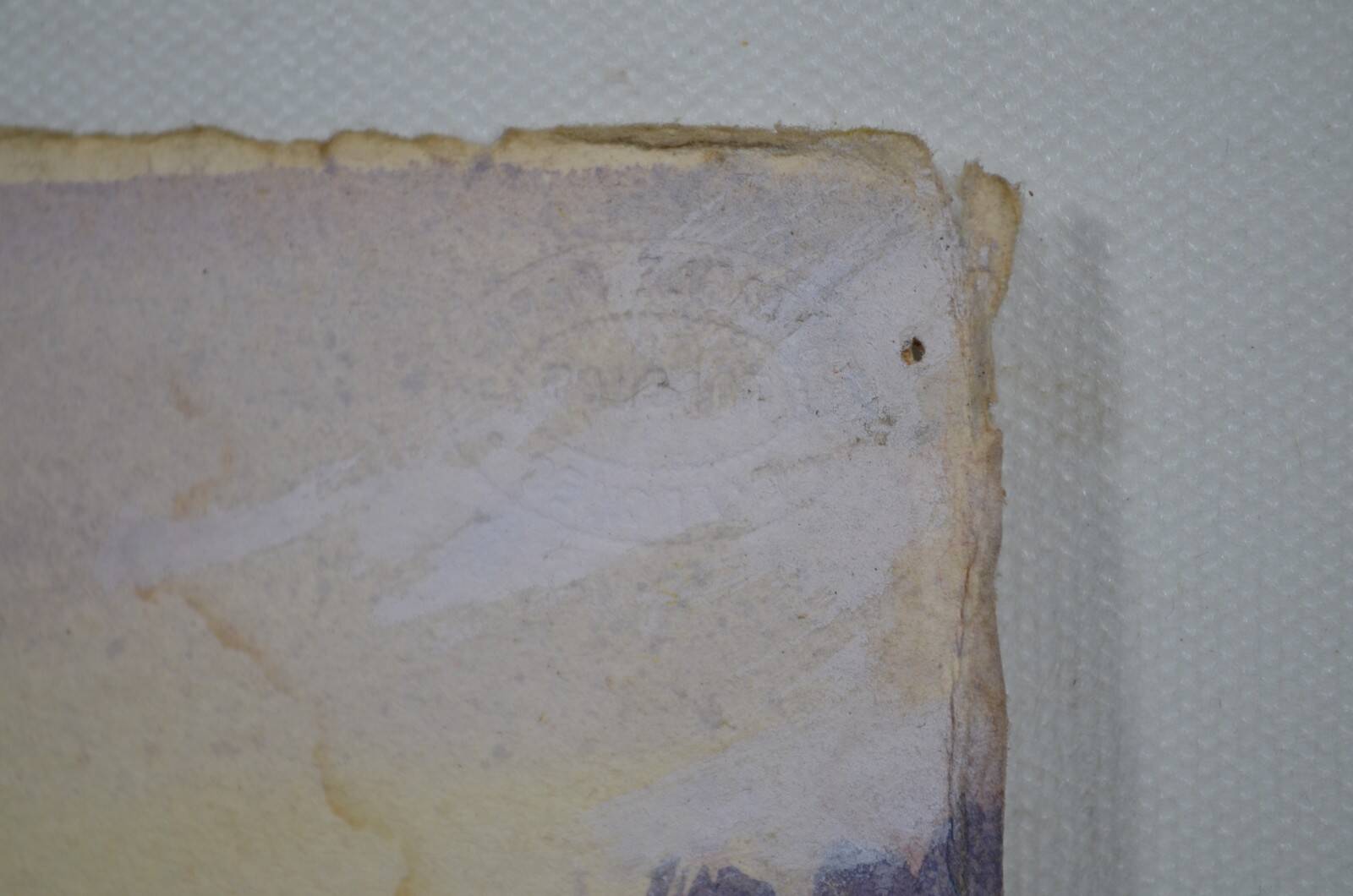 Georges Planes (1897-1977) Valley Landscape, Riverbank (double-sided)