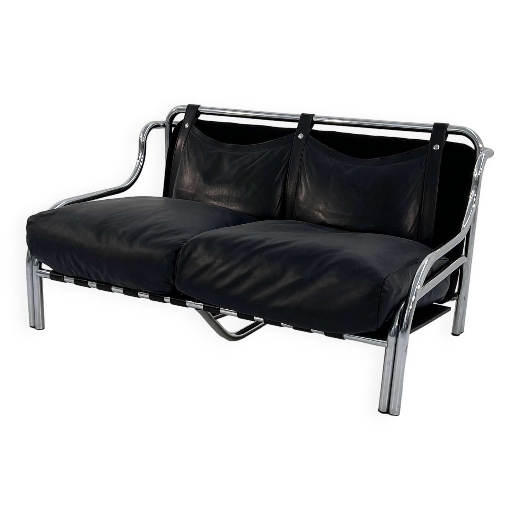 Stringa 2-seater sofa by Gae Aulenti for Poltronova, 1960