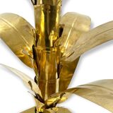 Lampe de sol table en laiton de palmier Bottega Gadda Italie, 1960