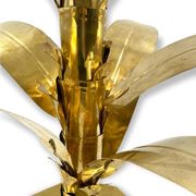 Palm tree brass floor/table lamp, Bottega Gadda Italy, 1960
