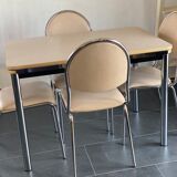 Vintage Formica Top Table and 4 Chairs