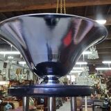 Art Deco floor lamp from the 1930s in wood and chrome.