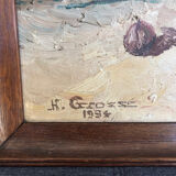 Still life with apples