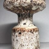 Vase original fat lava forme bougeoir a main vintage Vallauris