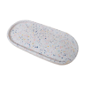 Oval tray — terrazzo